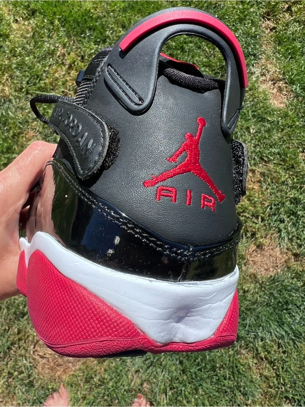 2008 Nike Air Jordan 6 Rings Bred Black Red White Mens Size 8.5 -OG Box Included
